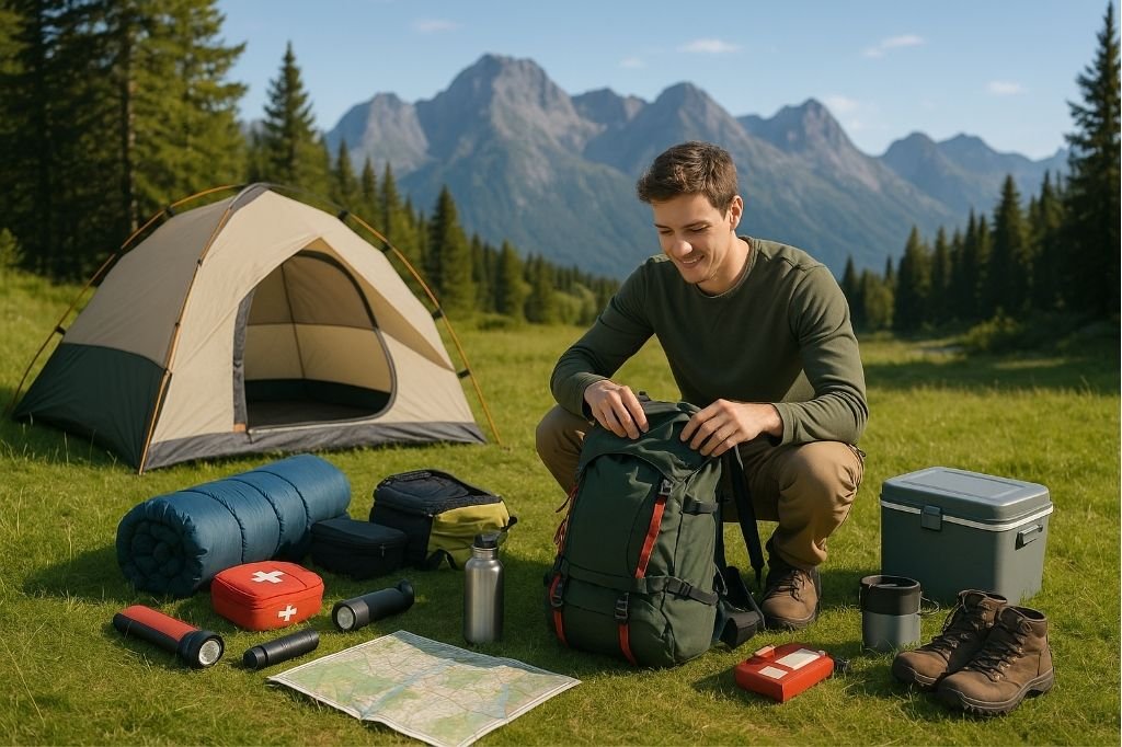 hva må man ha med på telttur