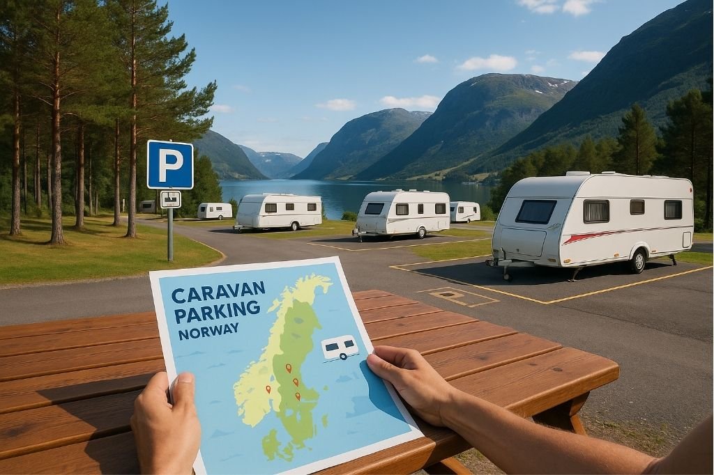 hvordan finne caravanplasser i Norge