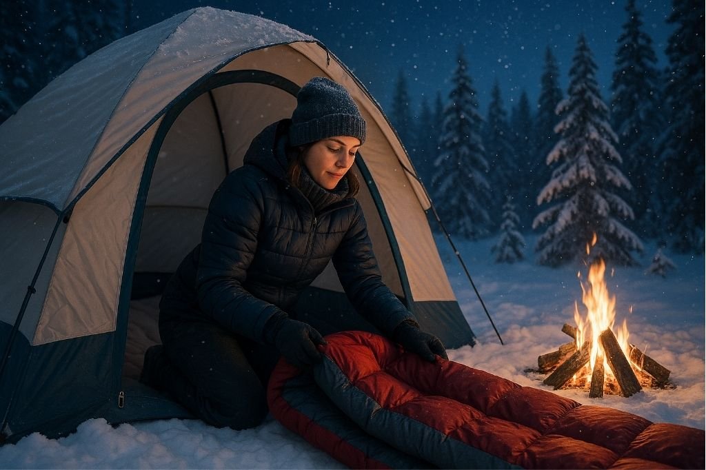 kan man sove ute om vinteren