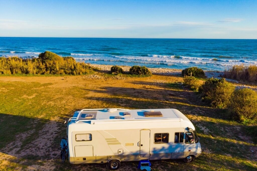 campingferie langs kysten